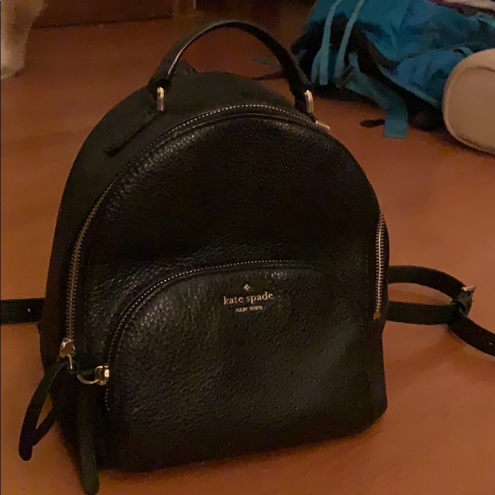 Kate Spade mini leather backpack